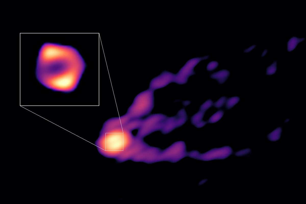 A new image of a supermassive black hole has revealed more of the disc of matter falling into it and the powerful winds created by that process. The black hole in question is called M87*, and it was the subject of the first direct image of a black hole ? this new data will help researchers complete the picture.