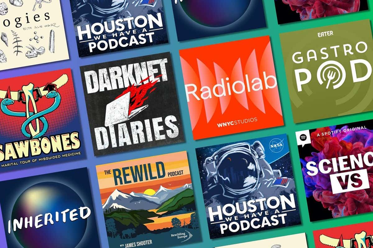 There are many great science and technology podcasts