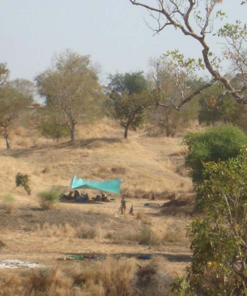 Ancient campsite may show how humans survived volcanic super-eruption