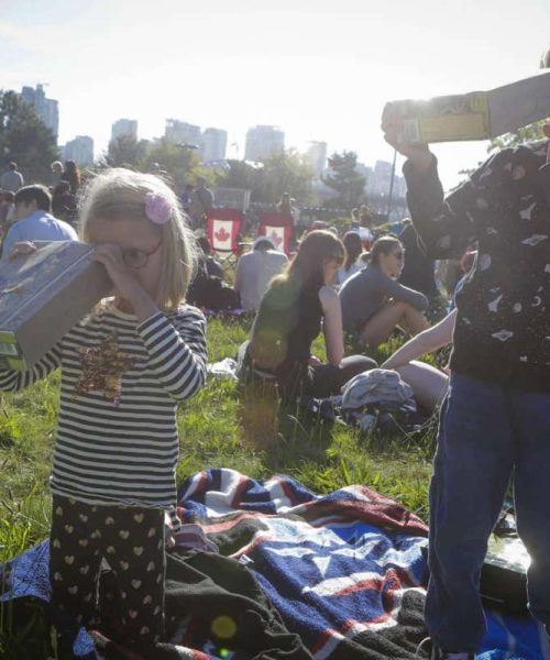 How to make an eclipse viewer