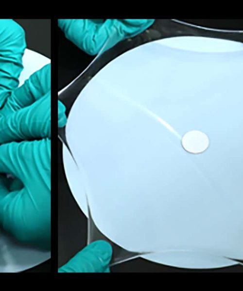 Hyperelastic gel is one of the stretchiest materials known to science