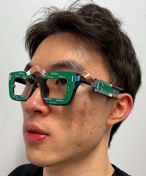 Smart glasses use sonar to work out where you’re looking