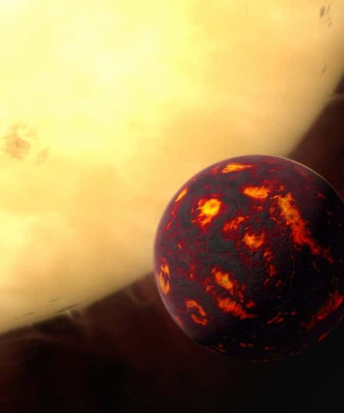 Planet caught in a gravitational ‘tidal storm’ is so hot that it glows