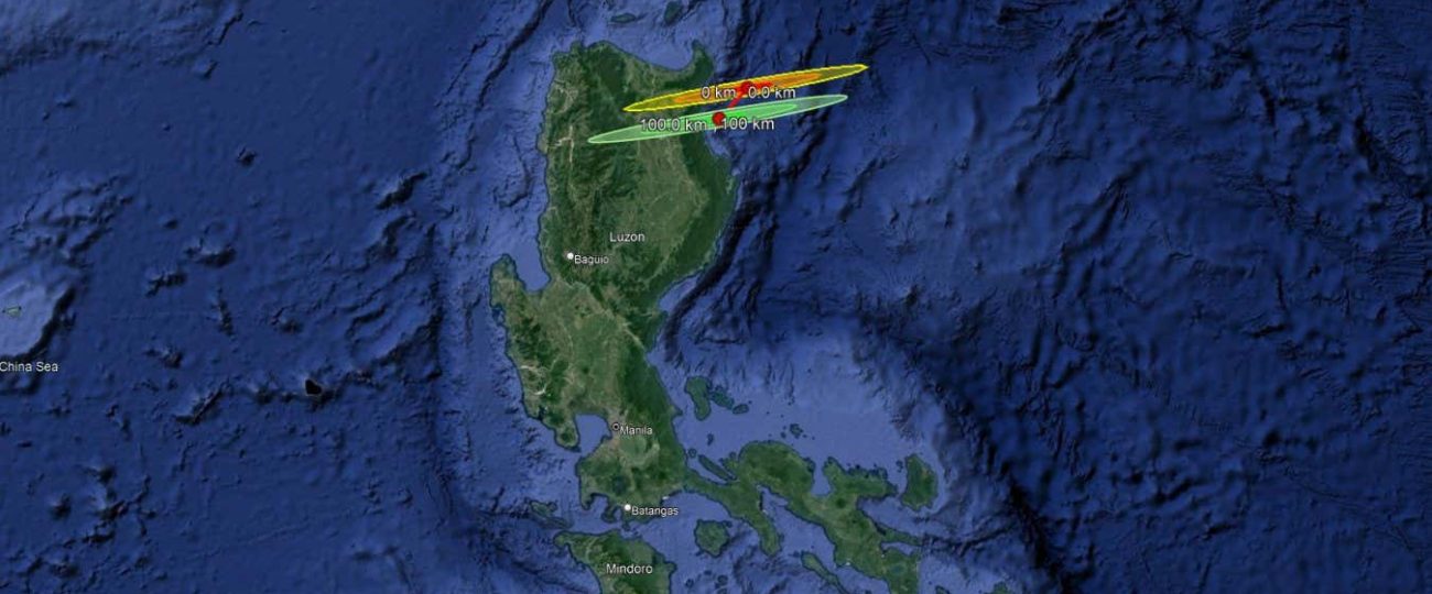 A small asteroid hit Earth and burned up over the Philippines