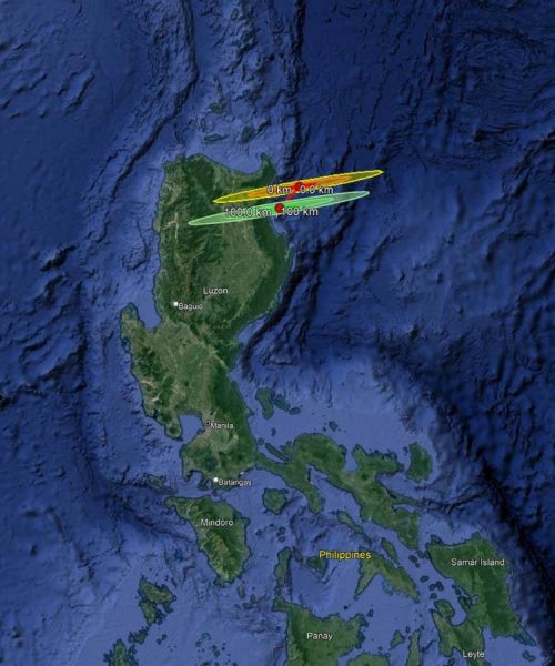 A small asteroid hit Earth and burned up over the Philippines