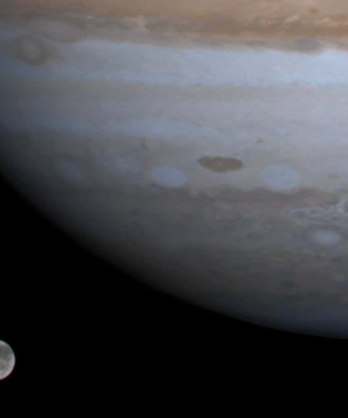 Huge asteroid impact may have knocked over Jupiter’s largest moon