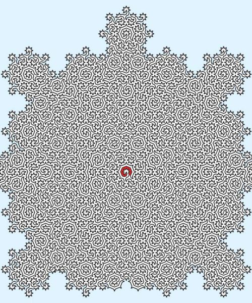 Incredibly complex mazes discovered in structure of bizarre crystals