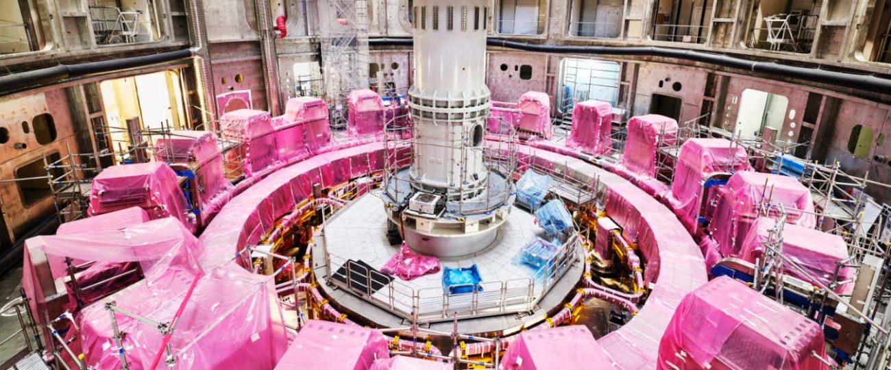 Take a look behind the scenes at the world’s largest fusion experiment