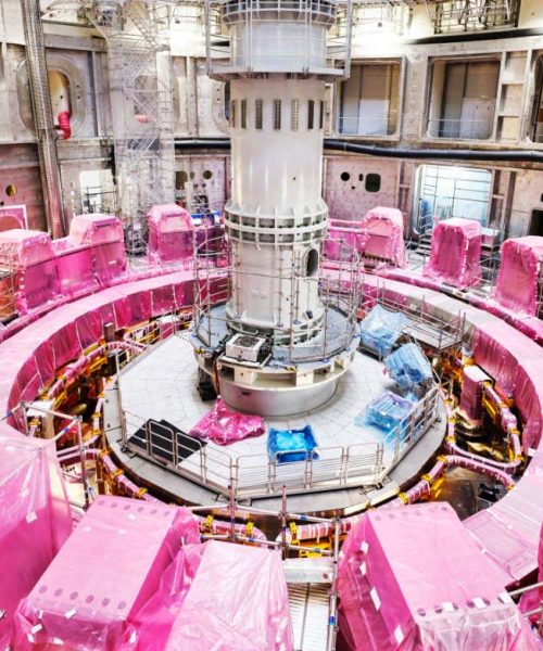 Take a look behind the scenes at the world’s largest fusion experiment