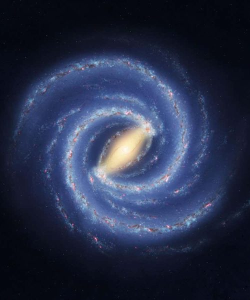 A giant wave in the Milky Way may have been created by another galaxy