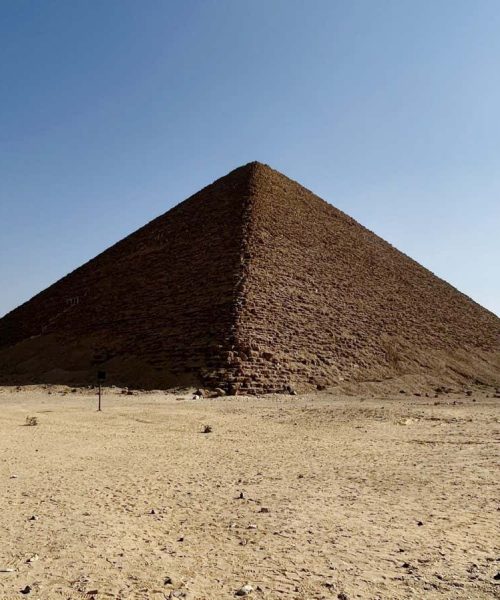 A lost branch of the river Nile flowed past the pyramids of Egypt