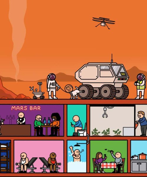 A new life on Mars? Expect toxic dust, bad vibes and insects for lunch