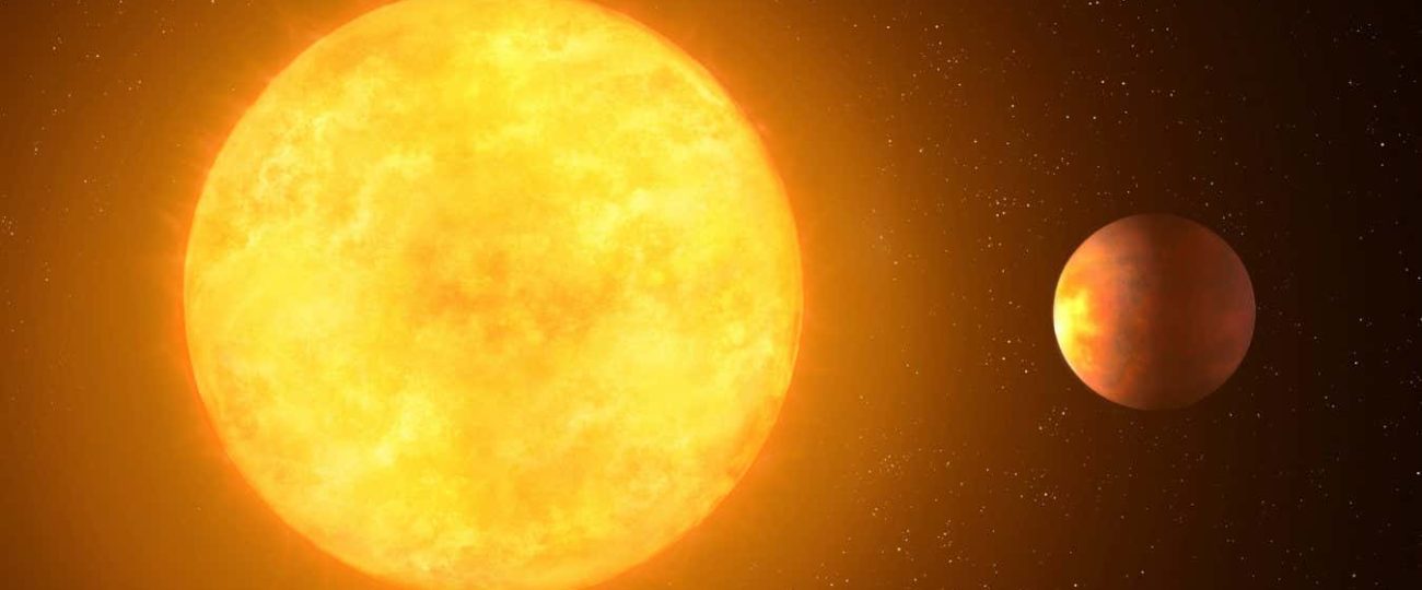 Hellish conditions have warped an Earth-like planet into an egg