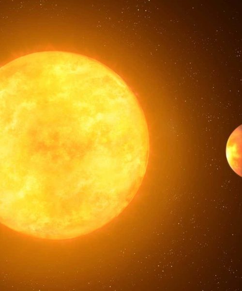 Hellish conditions have warped an Earth-like planet into an egg