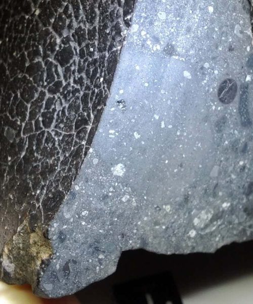 Meteorite crystals show evidence of hot water on ancient Mars