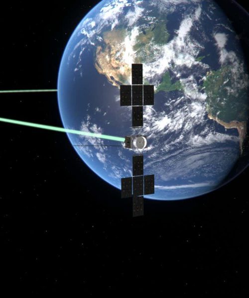 The JUICE spacecraft may be visible on a near-Earth flyby next week