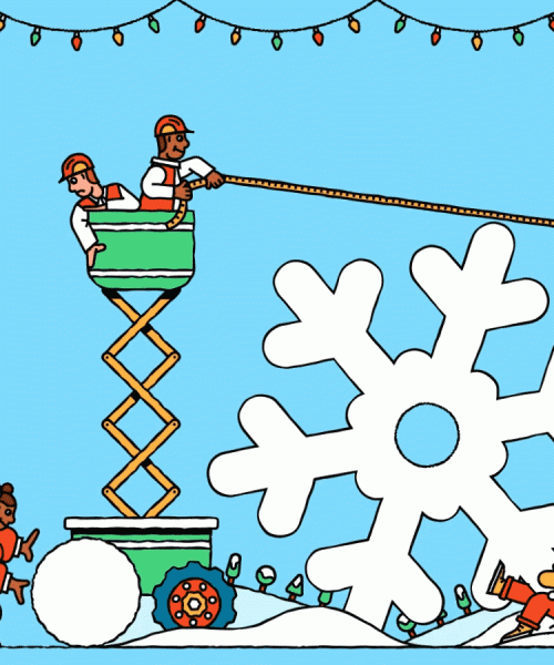 How a plan to make the world’s largest snowflake was humbled by nature