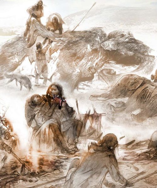 Toddler bones show mammoths were the main food of the first Americans