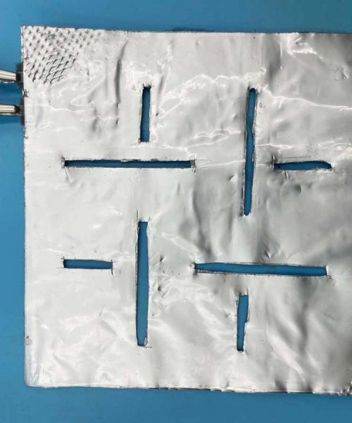 A hole-filled battery could make wearables more breathable than cotton