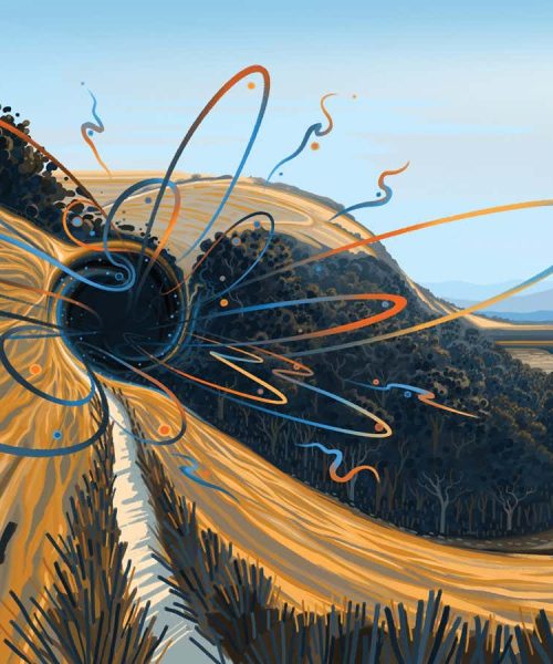 A new kind of hidden black hole may explain the mystery of dark energy