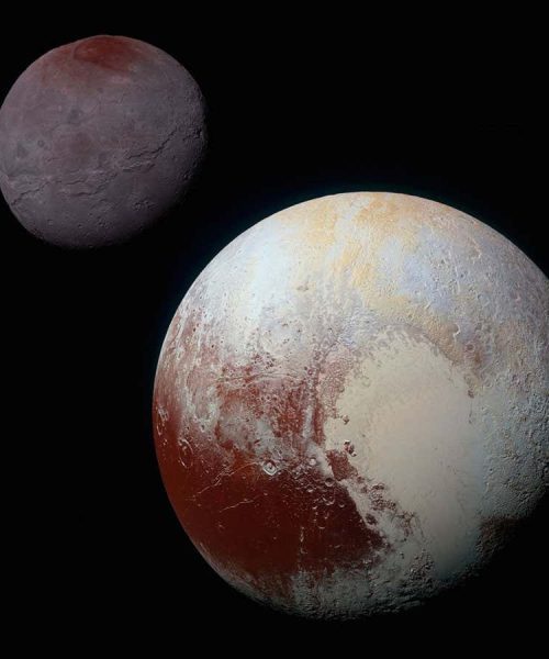 Pluto may have captured its moon Charon with a brief kiss
