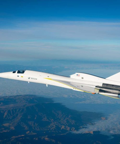Experimental XB-1 aircraft goes supersonic for the first time
