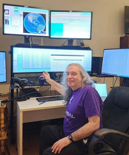 Jonathan McDowell is the archivist of world spaceflight knowledge