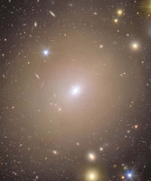 Stunning image shows the closest ever Einstein ring