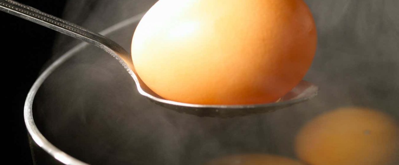 The perfect boiled egg takes more than half an hour to cook