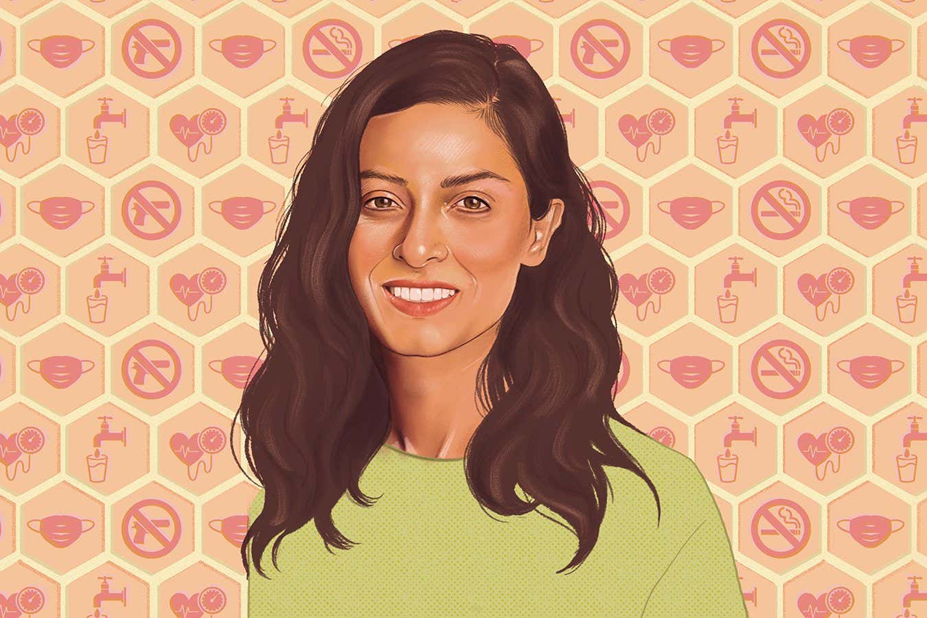portrait of Devi Sridhar, professor of global public health
