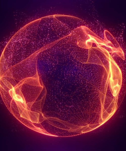 Making atoms self-magnify reveals their quantum wave functions