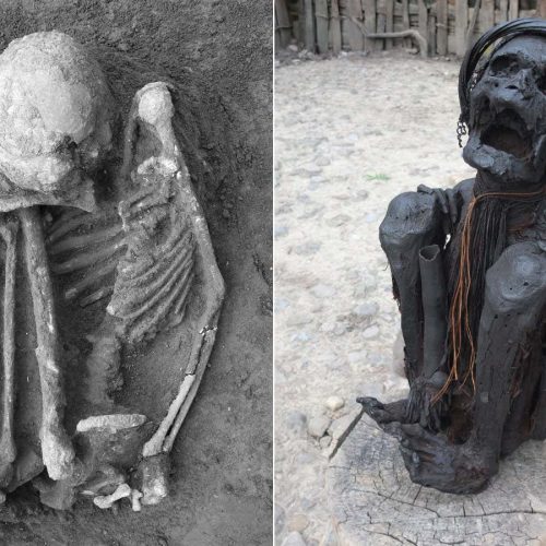 The oldest human mummies were slowly smoked 14,000 years ago