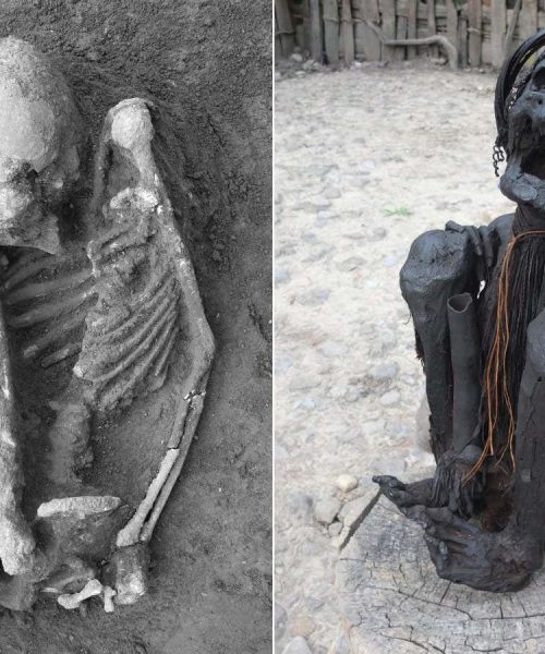 The oldest human mummies were slowly smoked 14,000 years ago