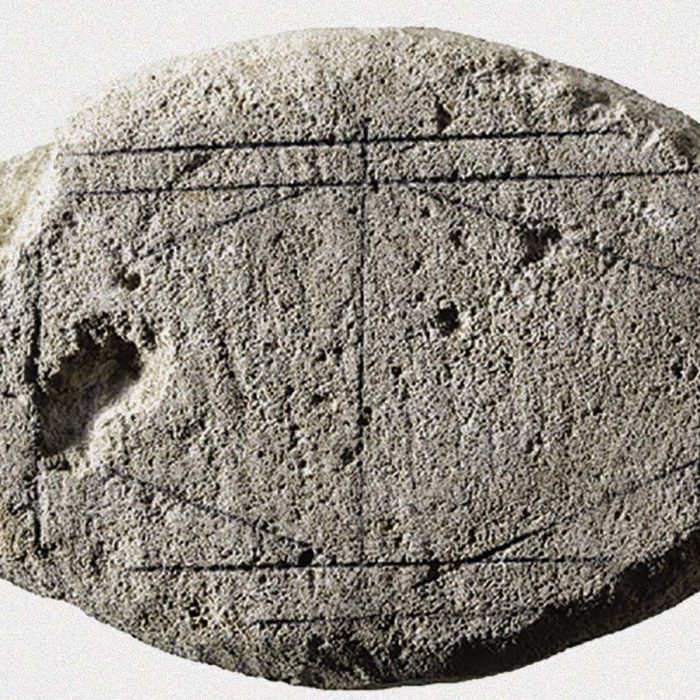 Is this carved rock an ancient Roman board game?