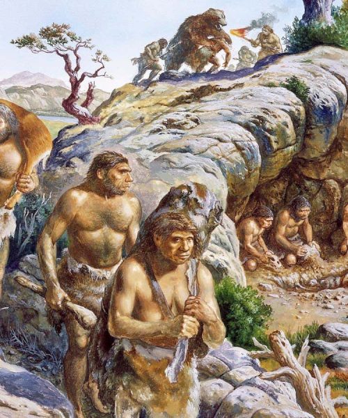 Neanderthals and early humans may have interbred over a vast area