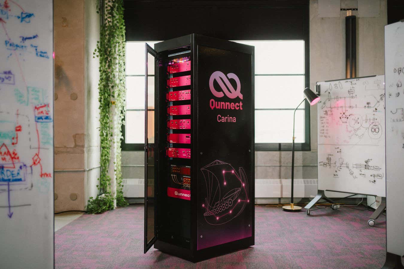 Qunnect's Carina rack