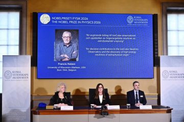 Nobel prize in physics awarded for discovery of high-energy neutrinos