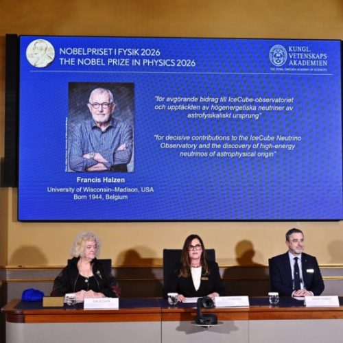 Nobel prize in physics awarded for discovery of high-energy neutrinos